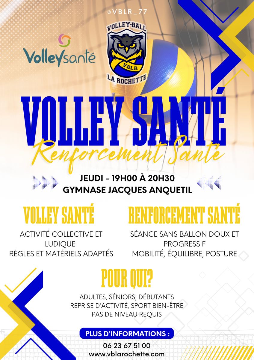 Le Volley Santé, c'est le jeudi !