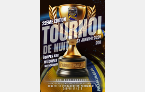 Tournoi de nuit Fabrice Paillat 2026