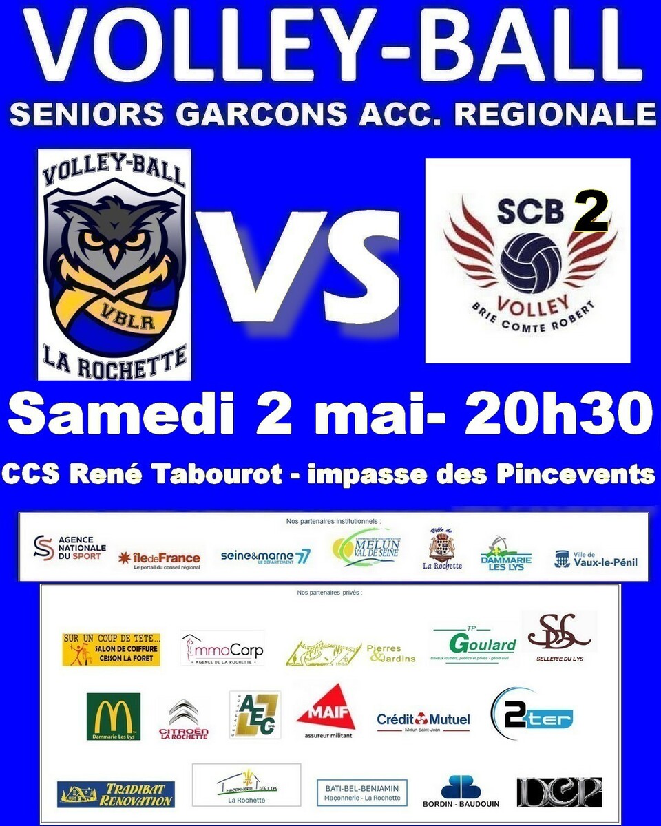 VB LA ROCHETTE - SP CLUB BRIARD 2
