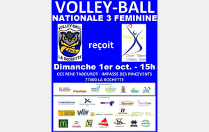 VOLLEY-BALL LA ROCHETTE - DIJON TALANT VOLLEY-BALL