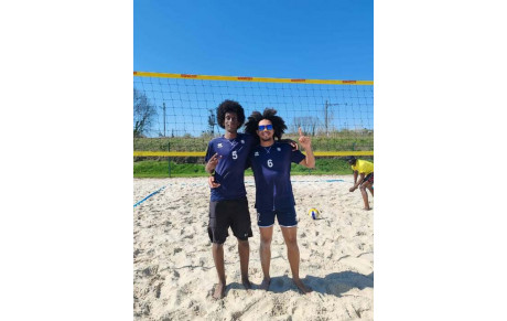Séniors garçons 2x2 équipe 1 Beach-Volley